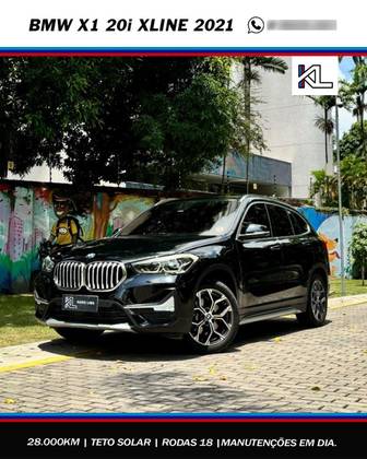 BMW X1 2.0 16V TURBO ACTIVEFLEX SDRIVE20I X-LINE 4P AUTOMÁTICO
